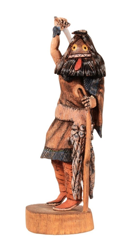 Hopi Kachina Soyoko Wuhti By M L Kooyahoema