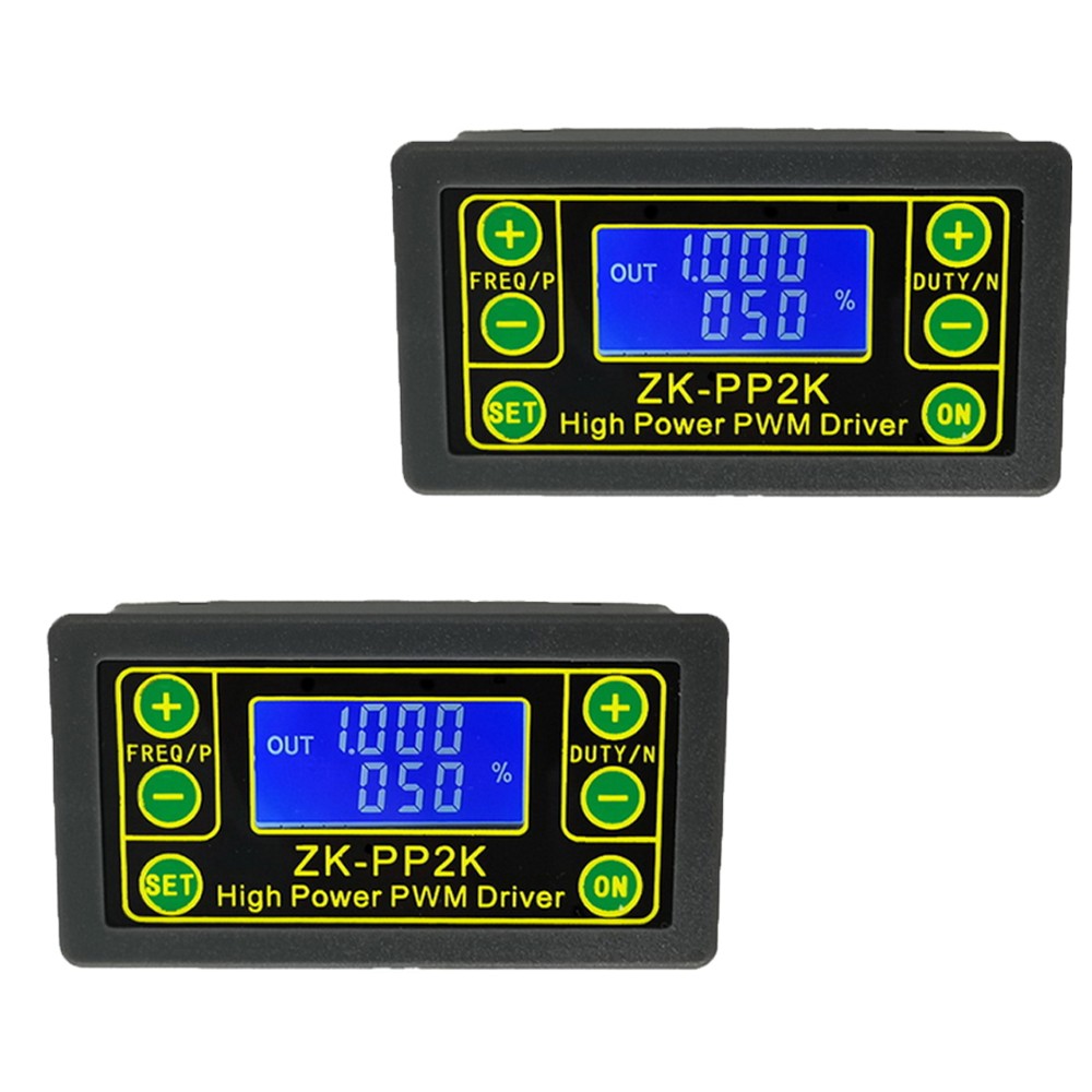 2PC ZK-PP2K PWM Dimming Speed Controller PWM Generator Driver Cycle Delay Module
