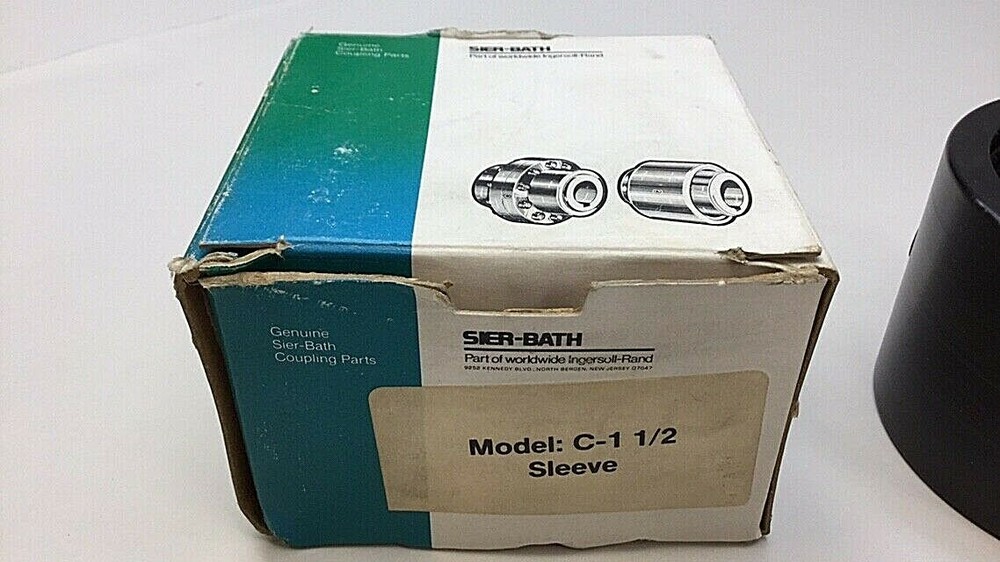 Sier Bath C-1 1/2 Coupling Sleeve Max. Bore 1-5/8"