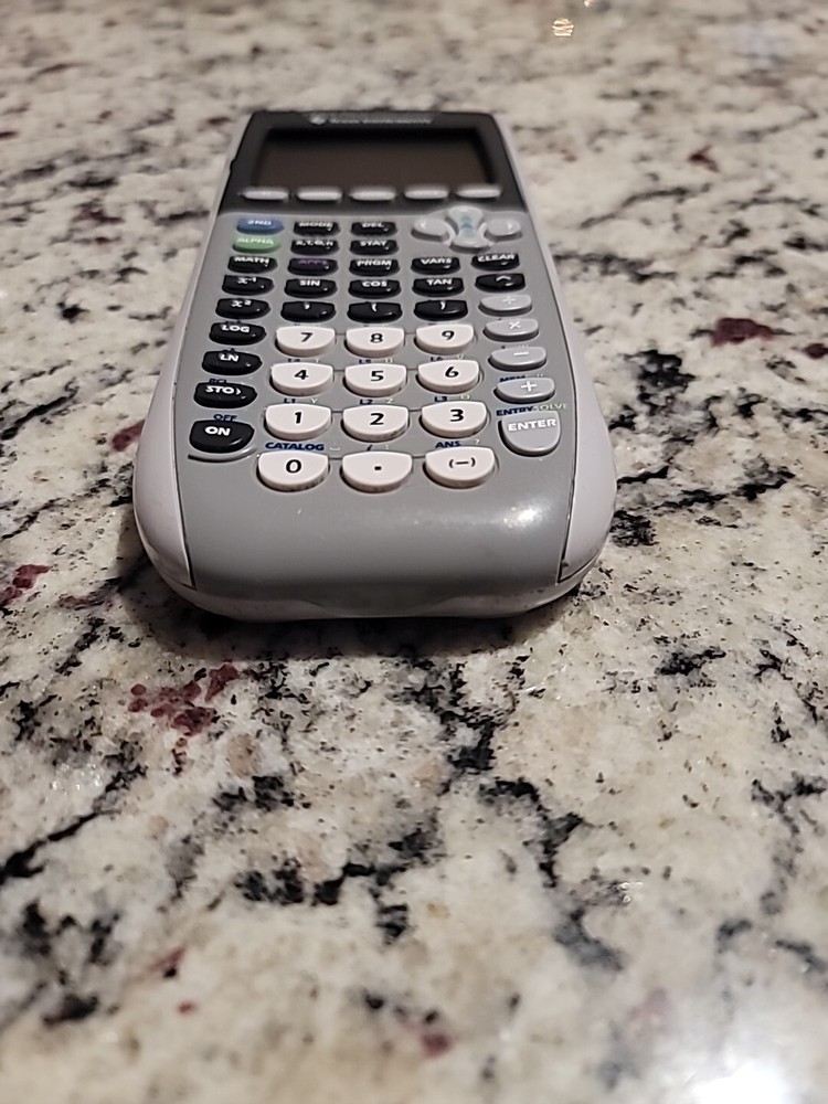 Texas Instruments TI-84 Plus Gray Silver Edition Graphing Calculator - No Covers