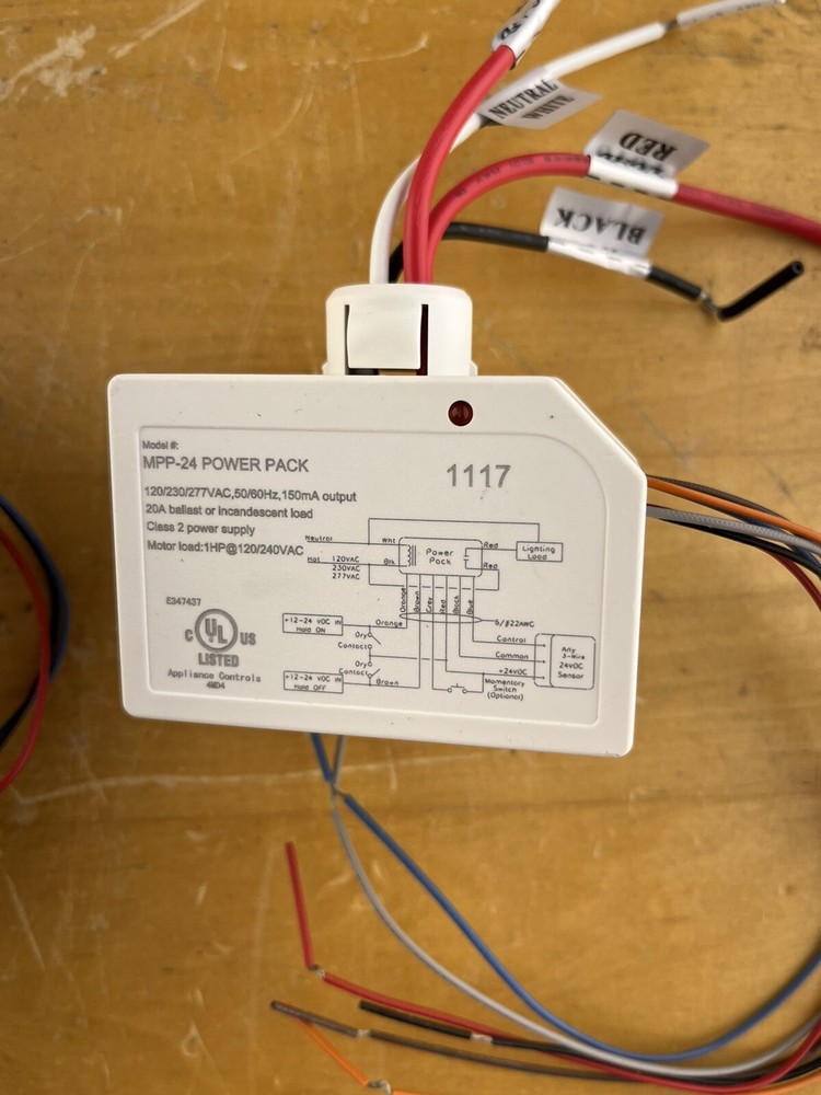 Occupancy Sensor and 24 V Power Supply