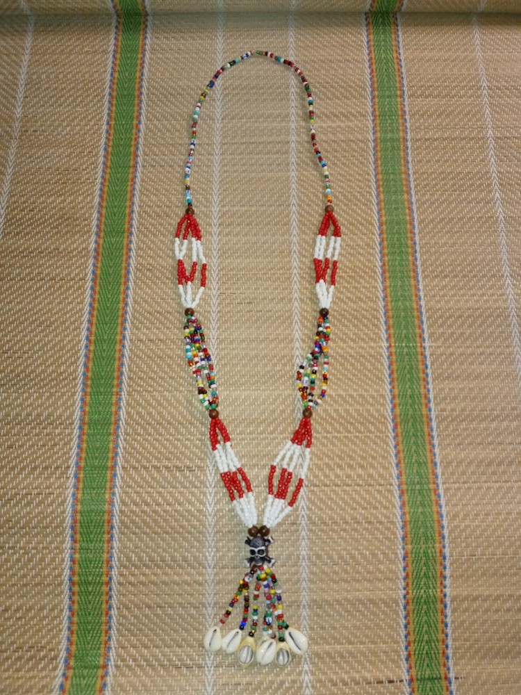 COLLAR DE PALO MAYOMBE DE 7 RAYOS