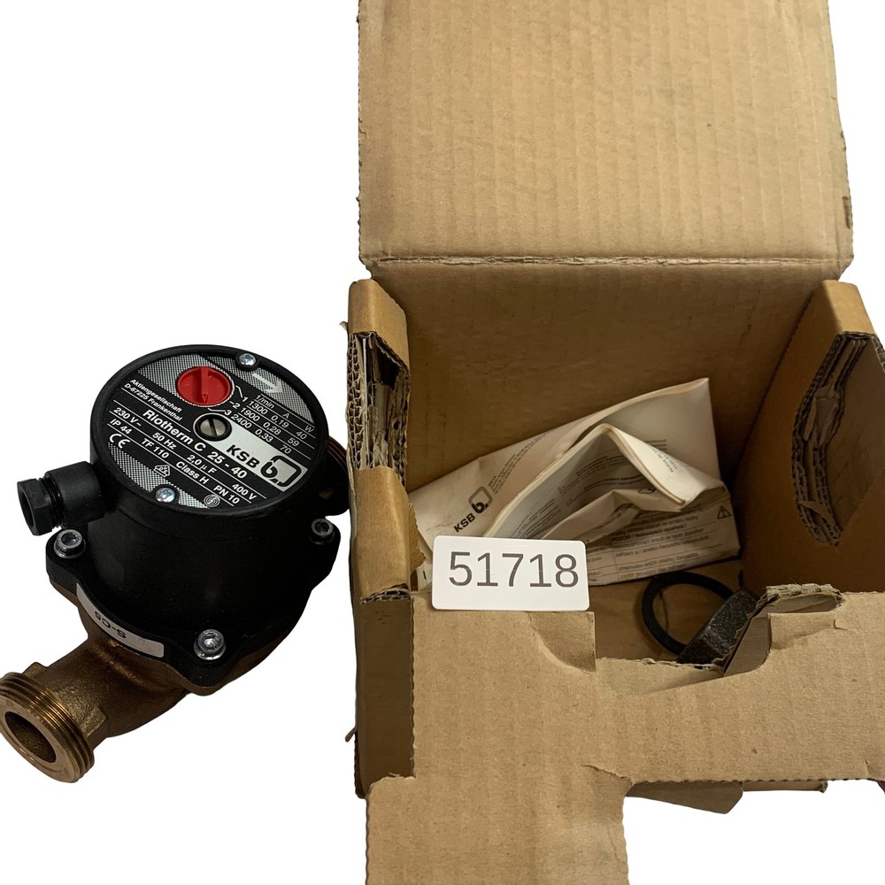 KSB Riotherm C 25-40 Heating Circulation Pump