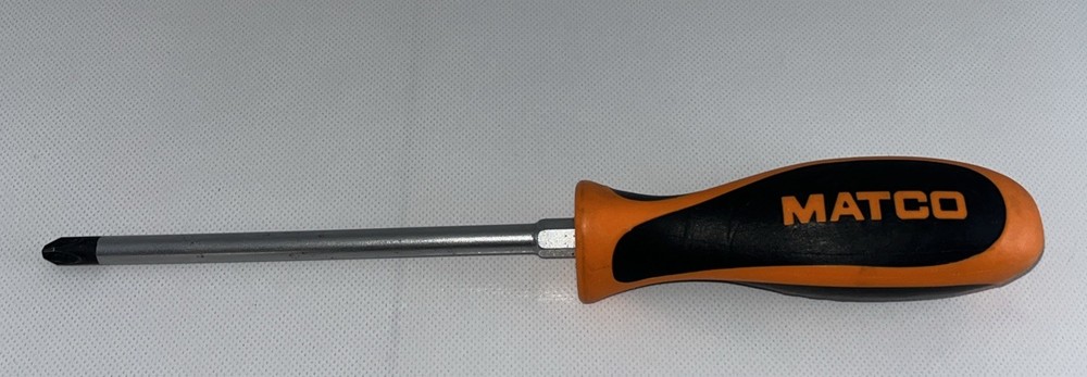 Matco Tools SO126P3C #3 Phillips Head Screwdriver Orange Handle 11”