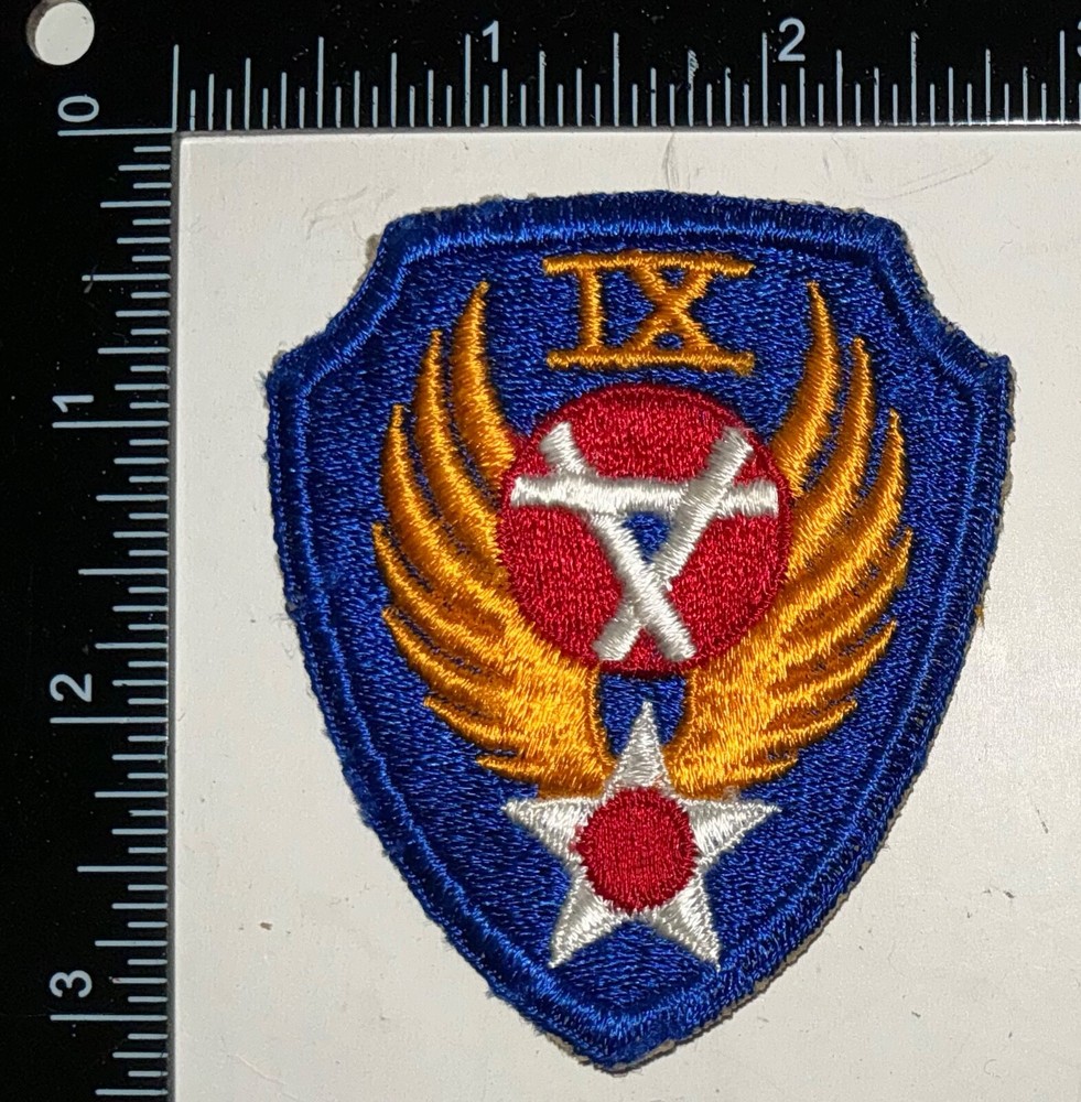 WWII US Army Air Force AAF IX 9th Aviation Engineer Command Patch
