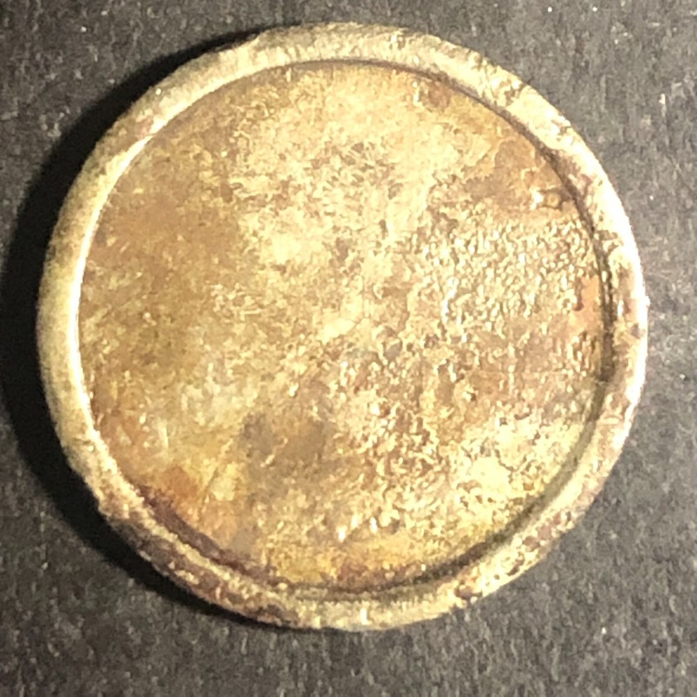 Uniface "10" Inside Diamond Brass Token 18mm