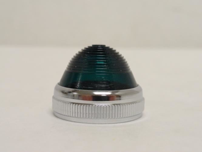 180927 New-No Box; Dialight 080-0531-303 Incandescent Panel Mount Lens; Green