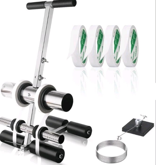 Tape Marking Machine & Circle Kit Handpush Sticking Machine Road Warning Line