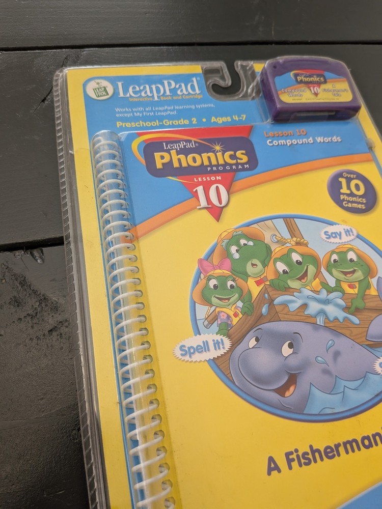 Leap Pad Phonics Program Lesson 10 A Fisherman's Tale
