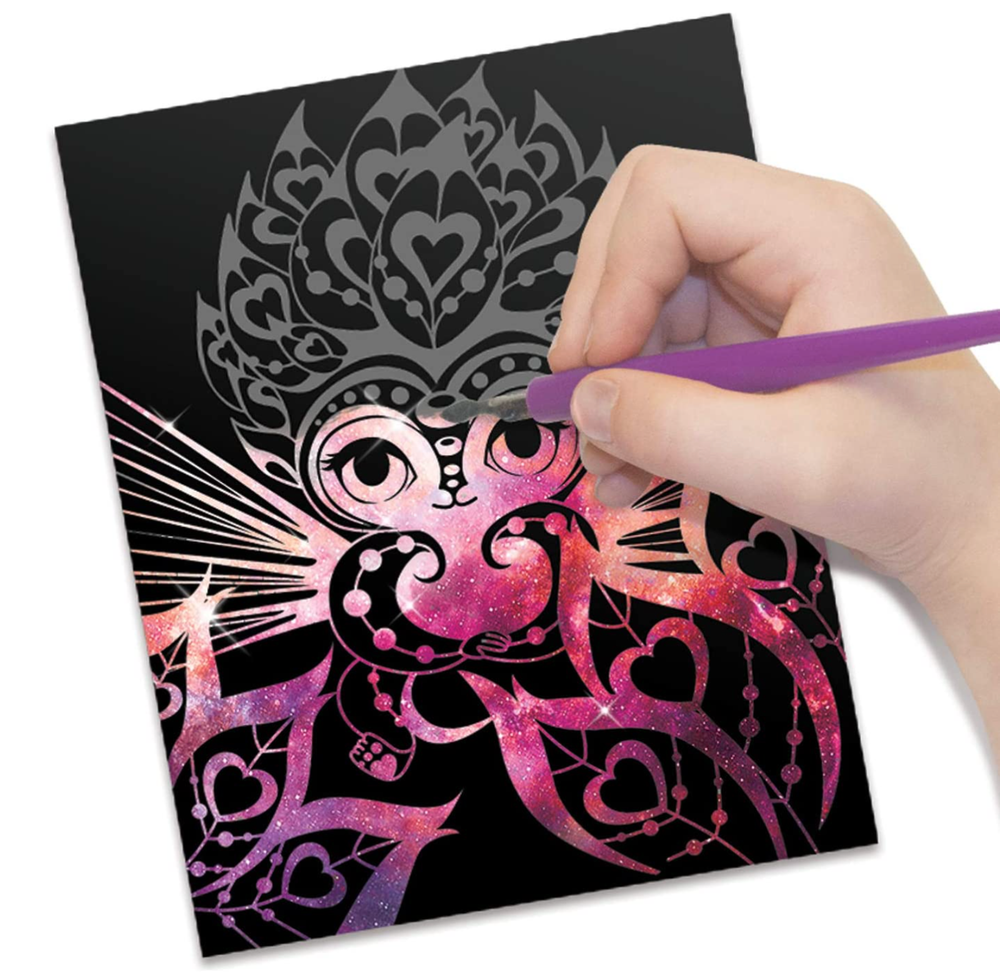 Nebulous Scratch & Sketch Art Design Kit