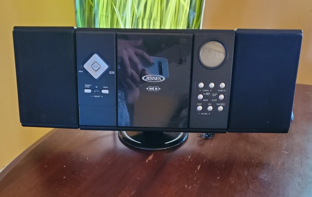 Jenson Wall Mountable CD System JMC 180B WITH REMOTE Tested & Working Pre-Owned