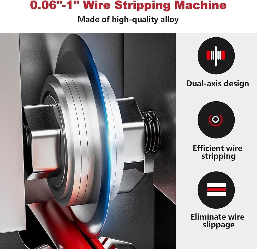 Manual Wire Stripper Machine: Lightweight & Durable - Perfect for Professionals