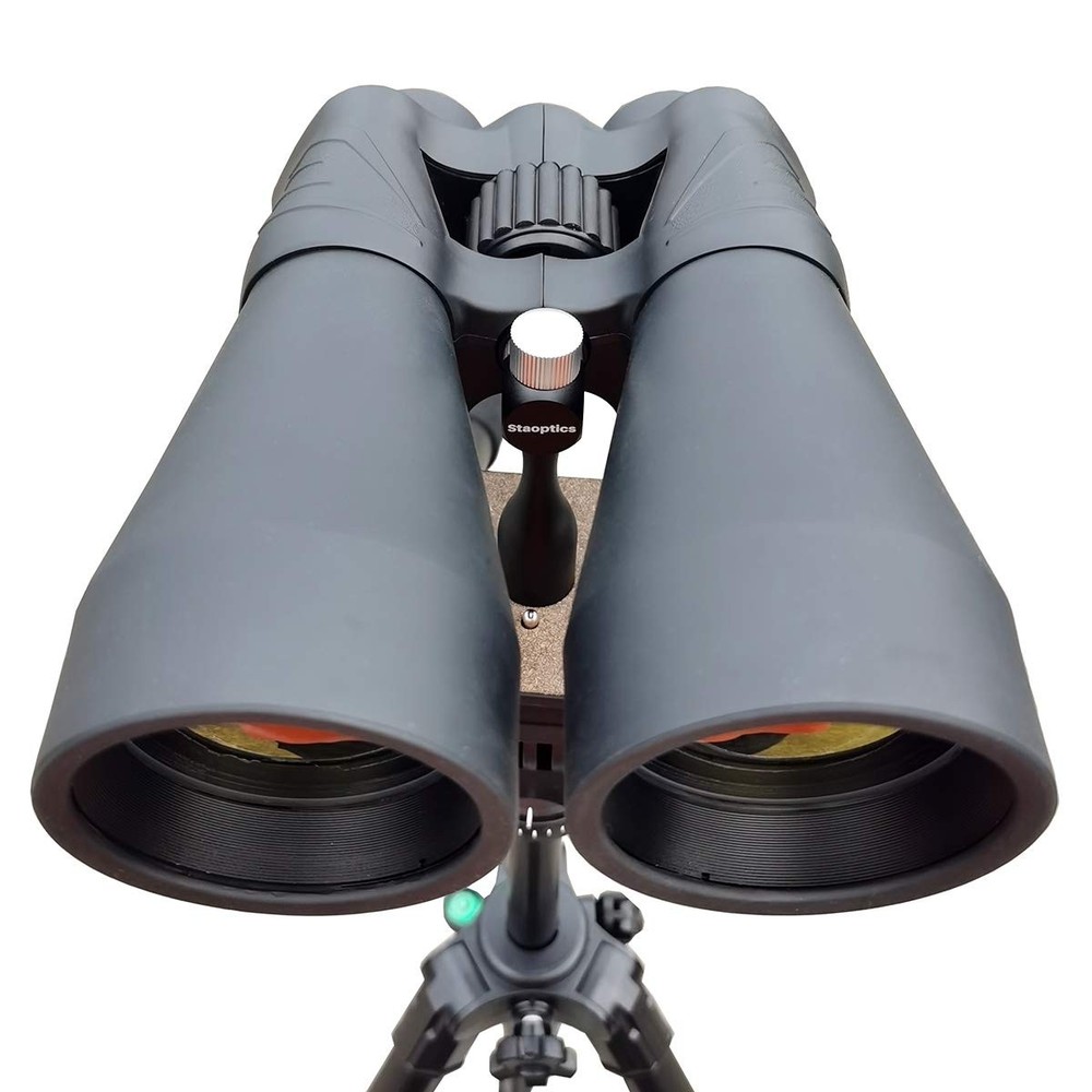 Staoptics Binocular Tripod Adapter Quick Release 1/4-20Inch Threading Black