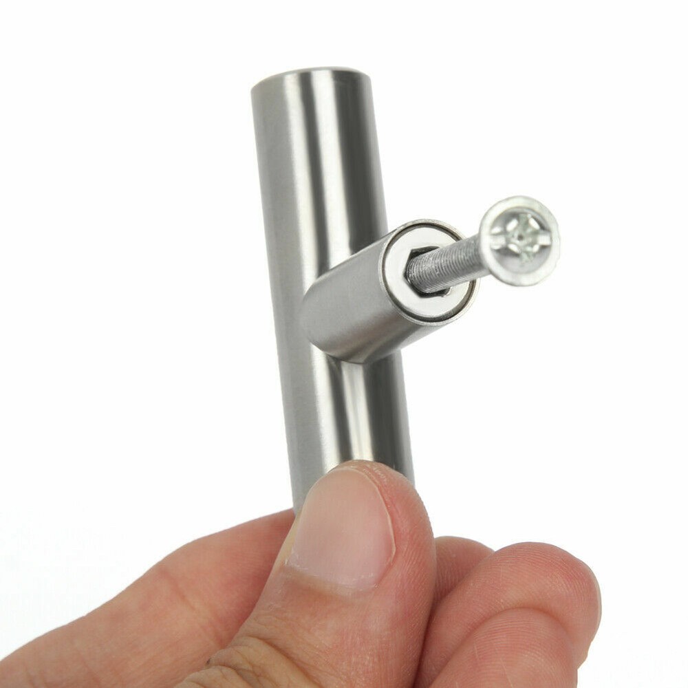 T-bar Kitchen Cabinet Handle Stainless Steel Drawer Pull Knobs Hardware Set Lot