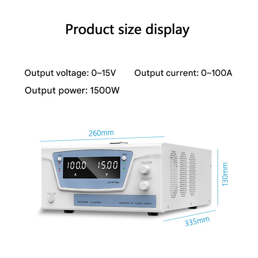 15V 30V 50A 60A 80A 100A Lab Adjustable DC Power Supply Variable Bench Switching