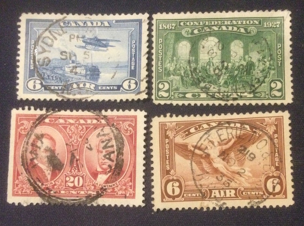 Canada used Stamp lot #408