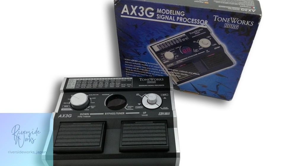 KORG AX3G Multi-Effects Guitar Pedal