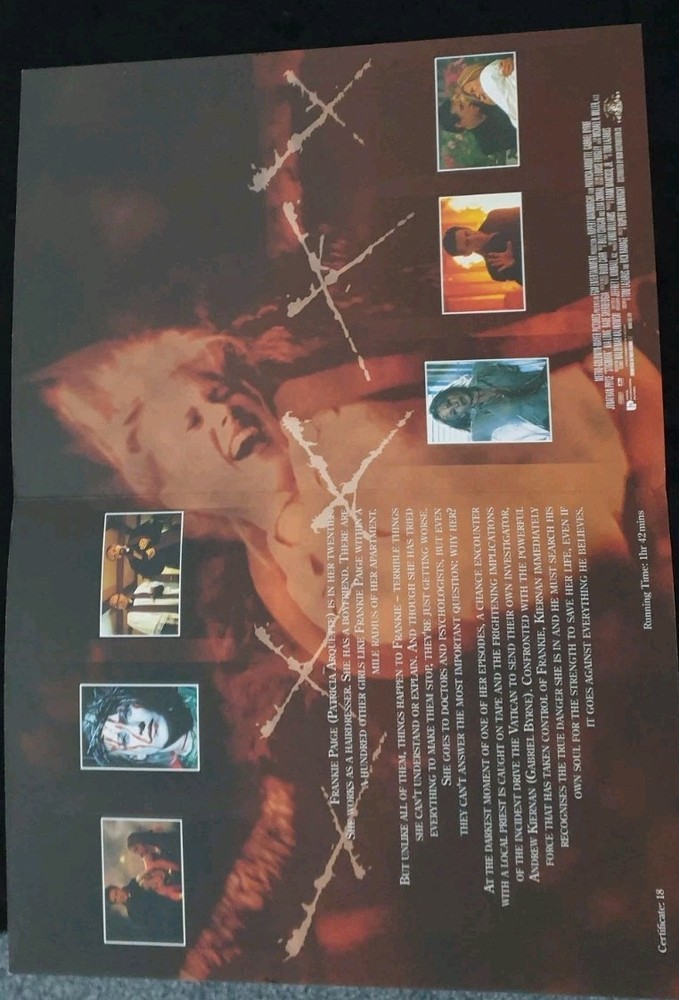 Original film synopsis for Stigmata