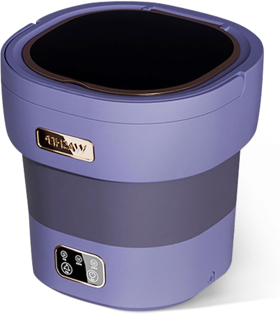 12L Mini Portable Washing Machine and Dryer, Folding Compact Small Washer Fully