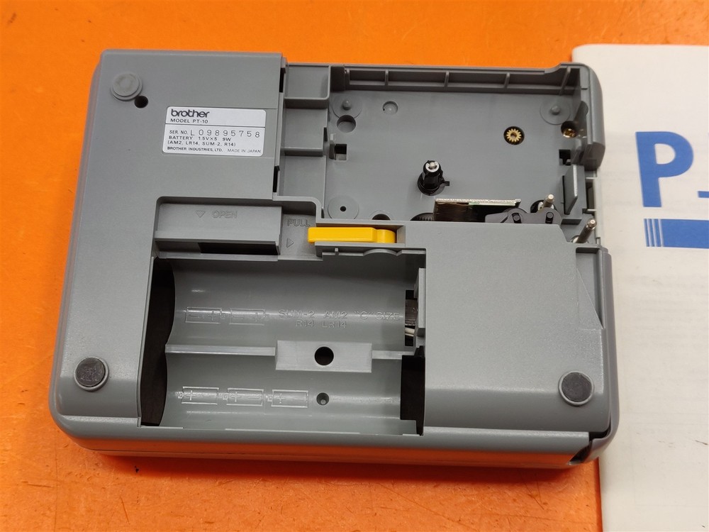 ⭐️⭐️⭐️⭐️⭐️ **AS IS - UNTESTED** 1990 Brother P-Touch III (PT-10) w/ User Guide