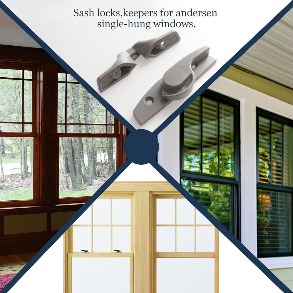 Window Lock for Andersen Sash Lock and Keeper,Window Latches,Window Sash Locks