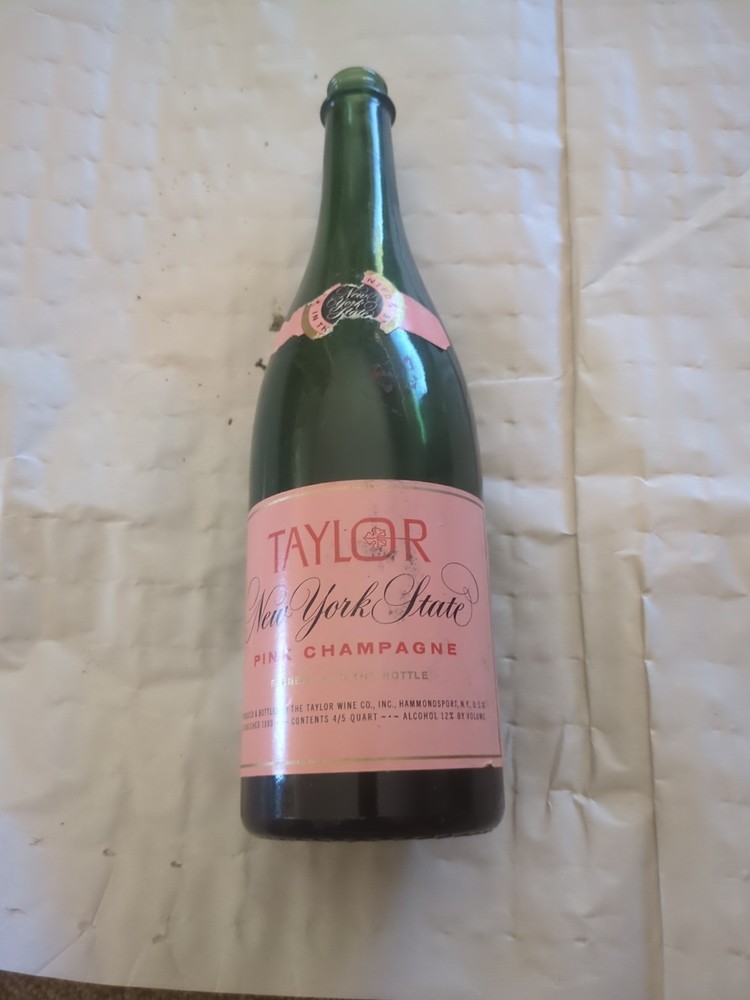 Taylor Pink Champagne Bottle