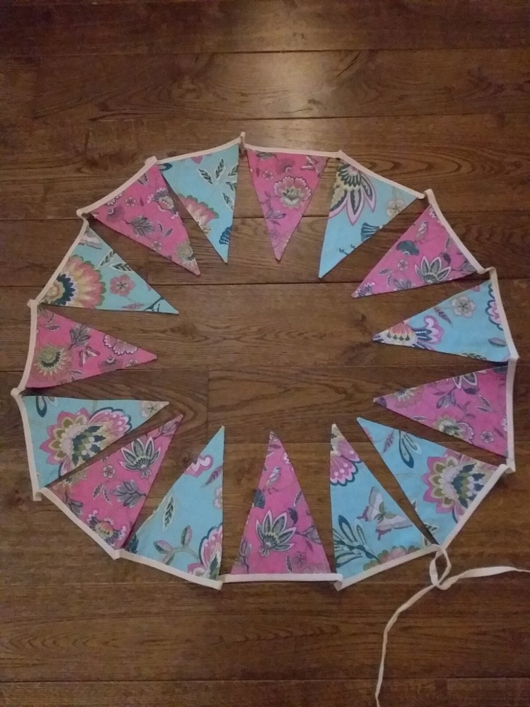 Handmade Fabric Bunting