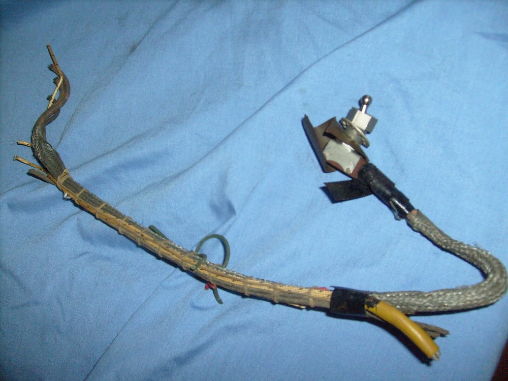 Vintage Hammarlund Super Pro -- MAIN POWER TOGGLE SWITCH - part ham radio