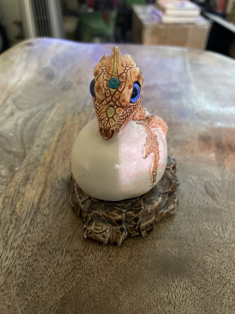 Windstone Editions Baby Dragon Hatching from Egg.