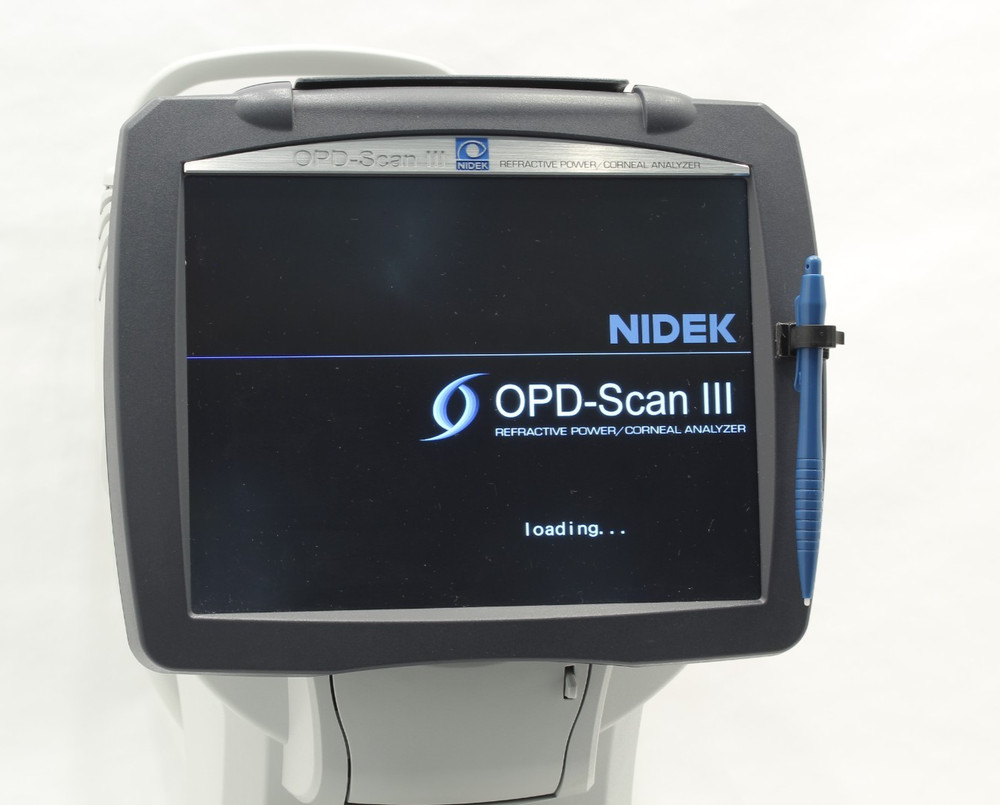 Nidek OPD-Scan III Auto refractor, Topographer, Wavefront aberrometer WIndows 10