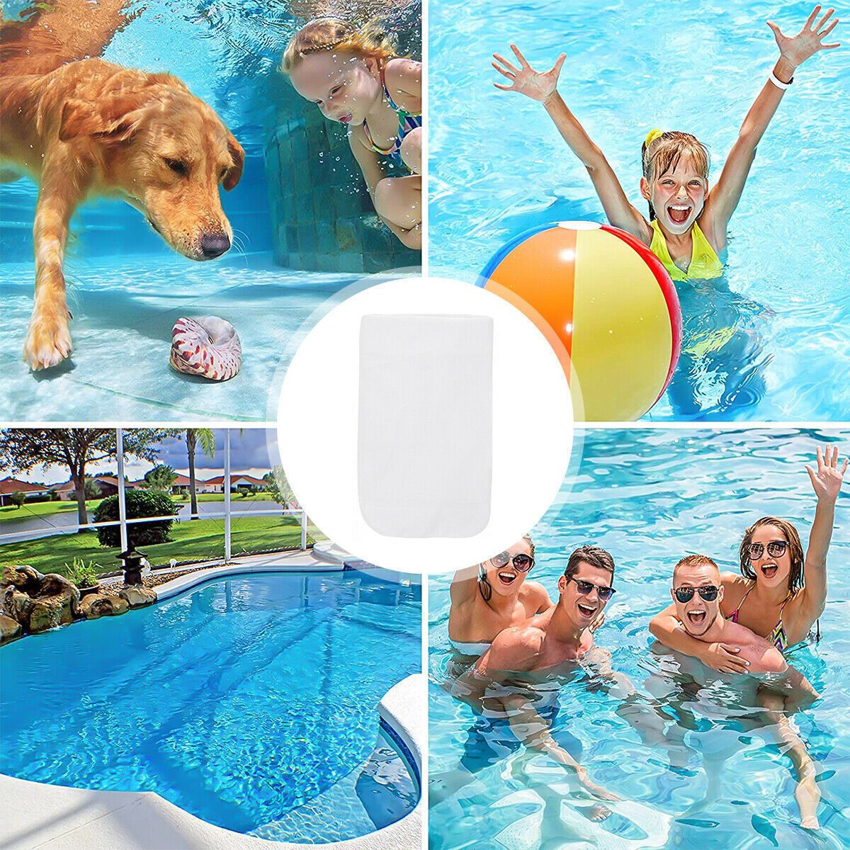 1-30 Packs Pool Skimmer Socks Filter Replacement Savers for Basket Swimming Pool