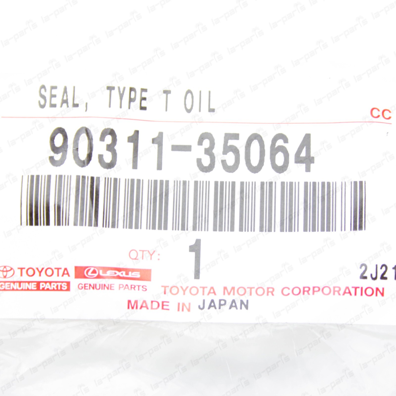 New Genuine Toyota Scion Front Left Manual Output Shaft Seal 90311-35064