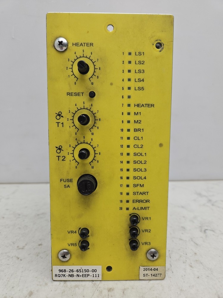 Strapping Machine Module Controller 968-26-65150-00 RQ7K-NB-N+EEP-111 Used