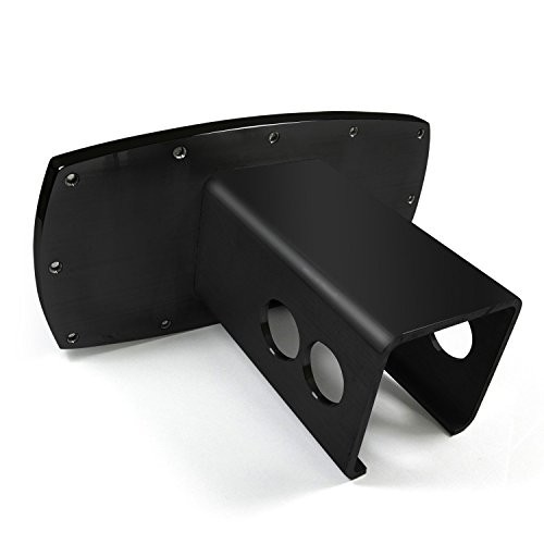 CarBeyondStore GMC Denali Black Trim Billet Aluminum Tow Hitch Cover