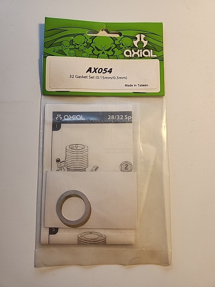 Axial AX054 Head Gasket Shims .15mm .3mm for .32 Engine