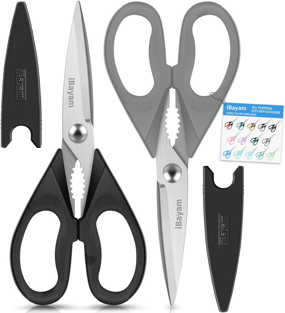 Kitchen Shears, Kitchen Gadgets Utensil Set,  All Purpose Kitchen Shears with Pr