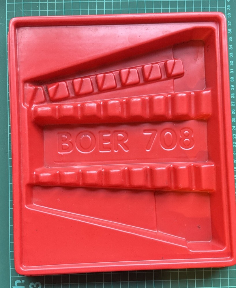 Blue Point BOER708 Red Plastic Insert Tray For Spanner Set Tray Only