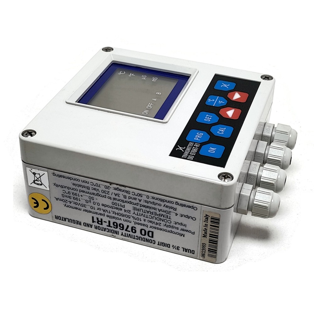 DeltaOhm DO-97766T-R1 Dual Digit Conductivity Indicator without Probe.
