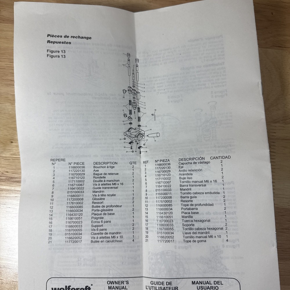 Wolfcraft 4525 Multi-Angled Drill Guide Up To 45 Degrees