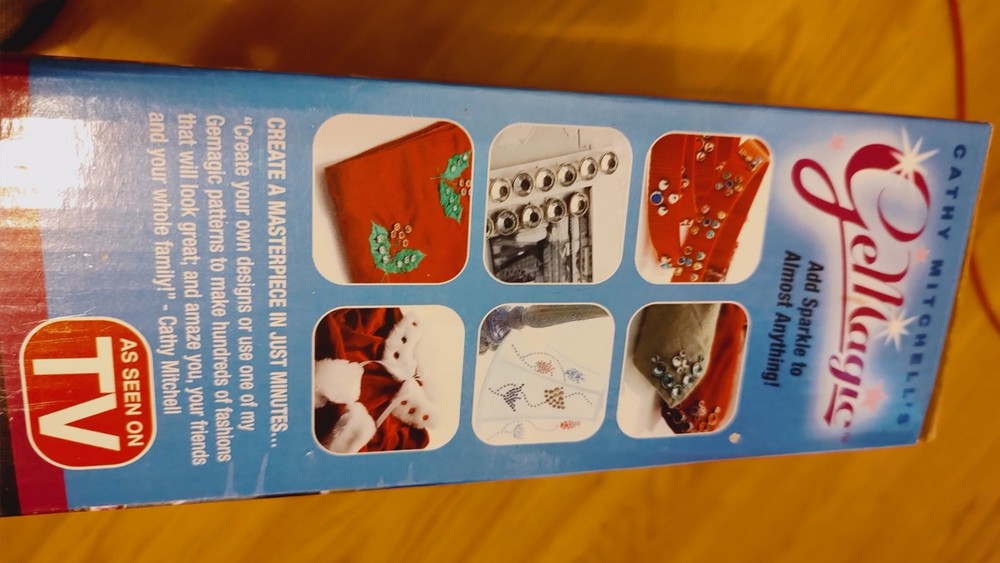 GeMagic Stud Setting Bedazzler Machine by Cathy Mitchell VTG Original NEW