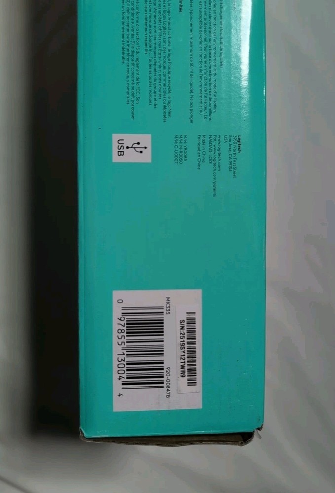 Logitech MK335 Wireless Keyboard and Mouse Combo - 097855130044 -2