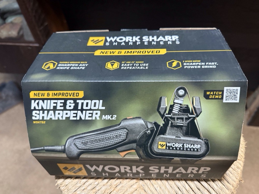Work Sharp Knife and Tool Sharpener  (WSKTS2)  NEW !!!