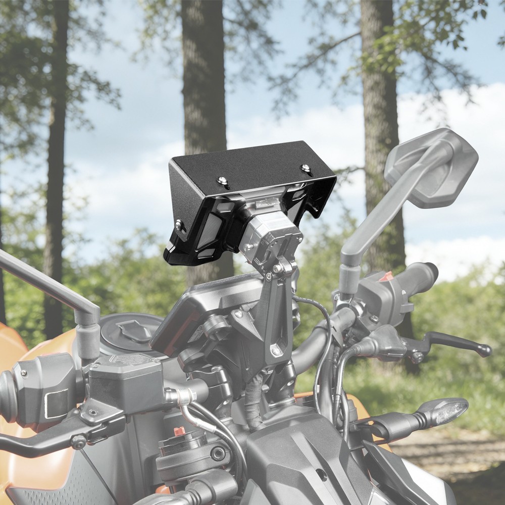 6" Protective Case Mount Adjustable Sun Visor Sunshade Kit For Garmin Zumo XT2