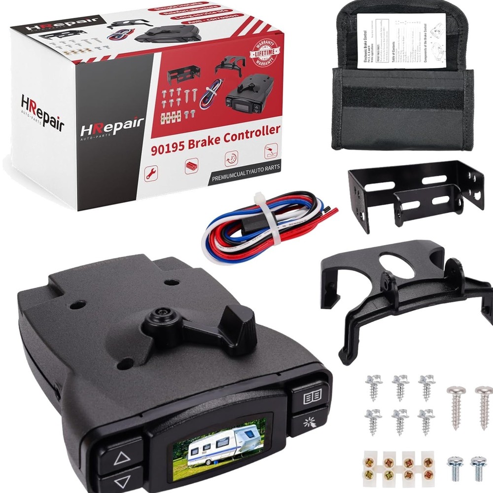 Universal Trailer Brake Controller Kit, Compatible with Tekonsha Brake Contro...