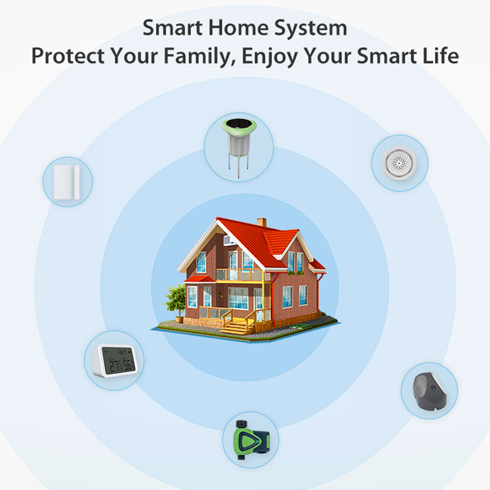 Tuya Smart WIFI Solar Soil Meter Sensor Waterproof Temp & Moisture &EC Detection