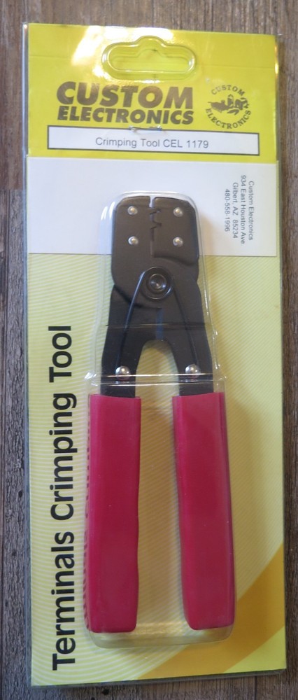 Custom Electronics Terminals Crimping Tool Cel 1179