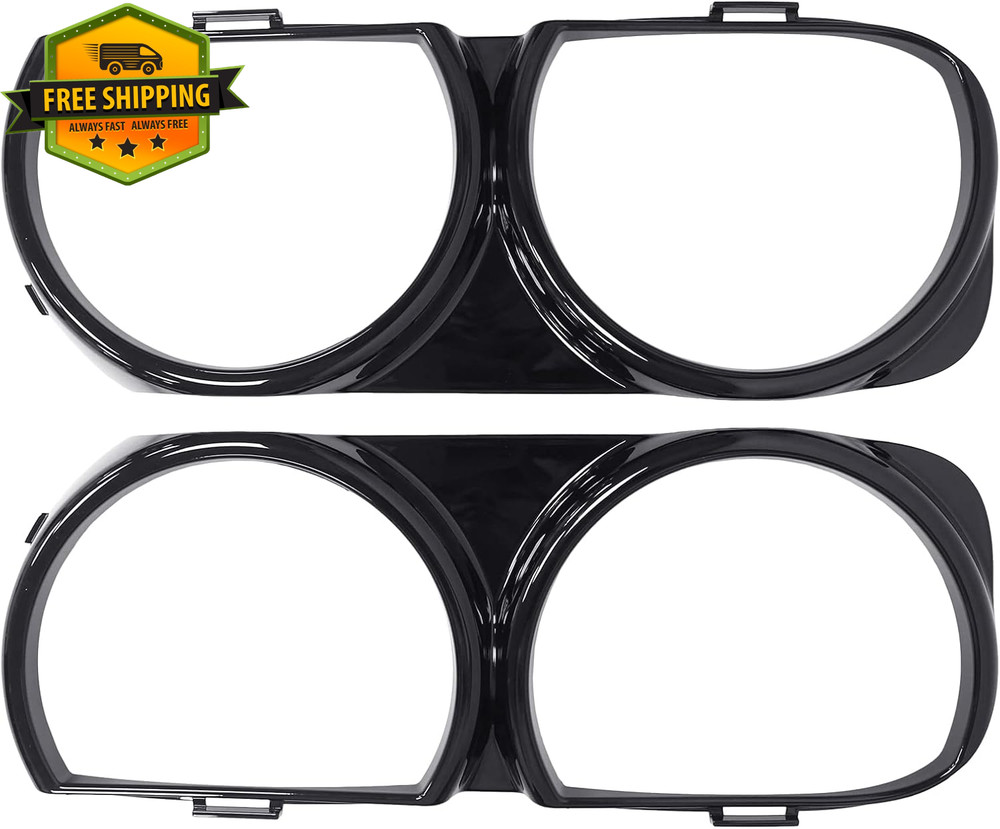Headlight Bezel Trim Set Challenger SRT Hellcat 2015-2020 Front LH RH