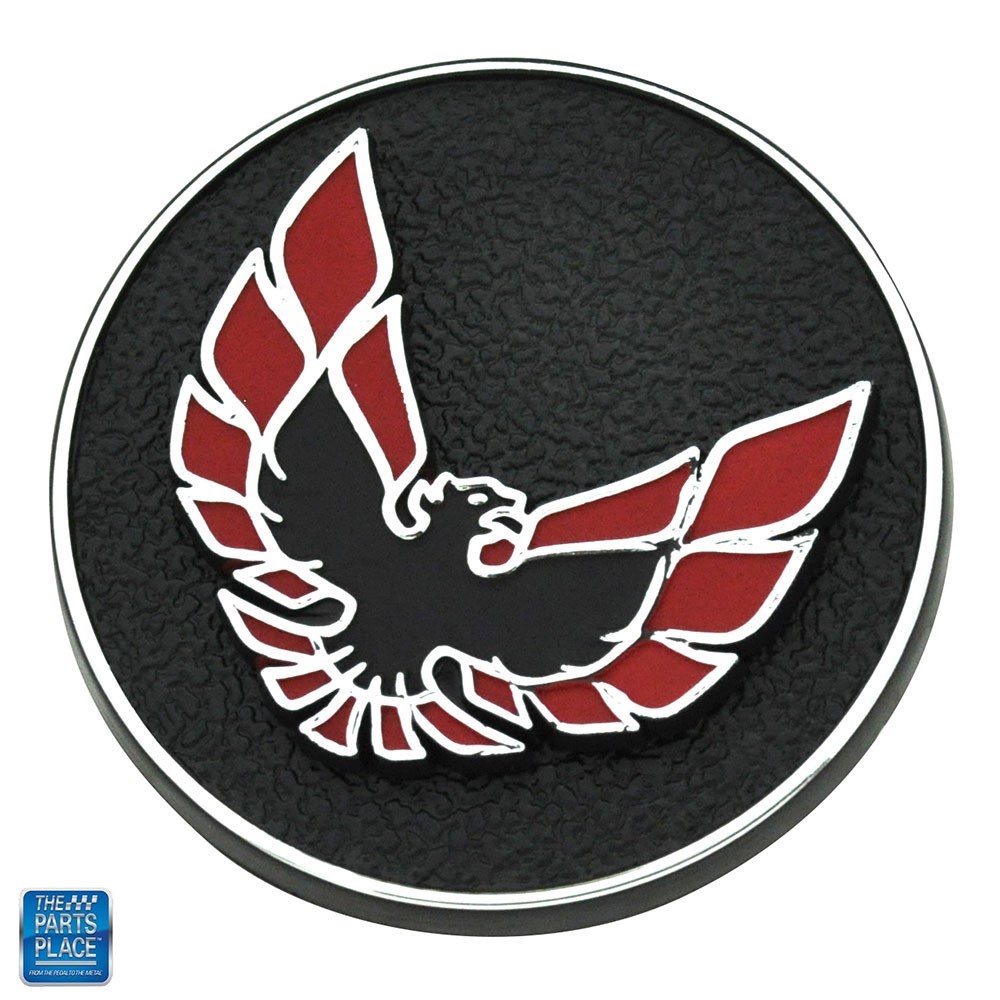 1970-81 Pontiac Firebird Door Panel Emblem - Red Bird - New