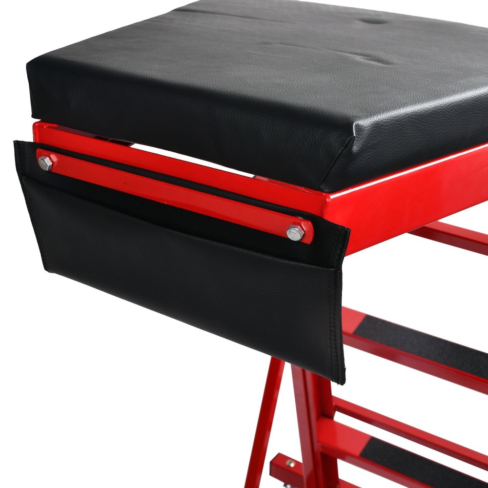 Steel 400LBS 45-66 inch High Adjustable Foldable Engine Creeper Topside Creeper