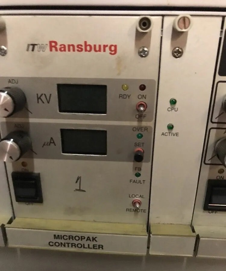 ITW Ransburg Electrostatic Systems Controller Micropak Controller V404 Warranty